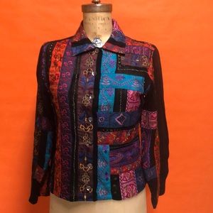 Chico's Long Sleeve Button Down Blouse